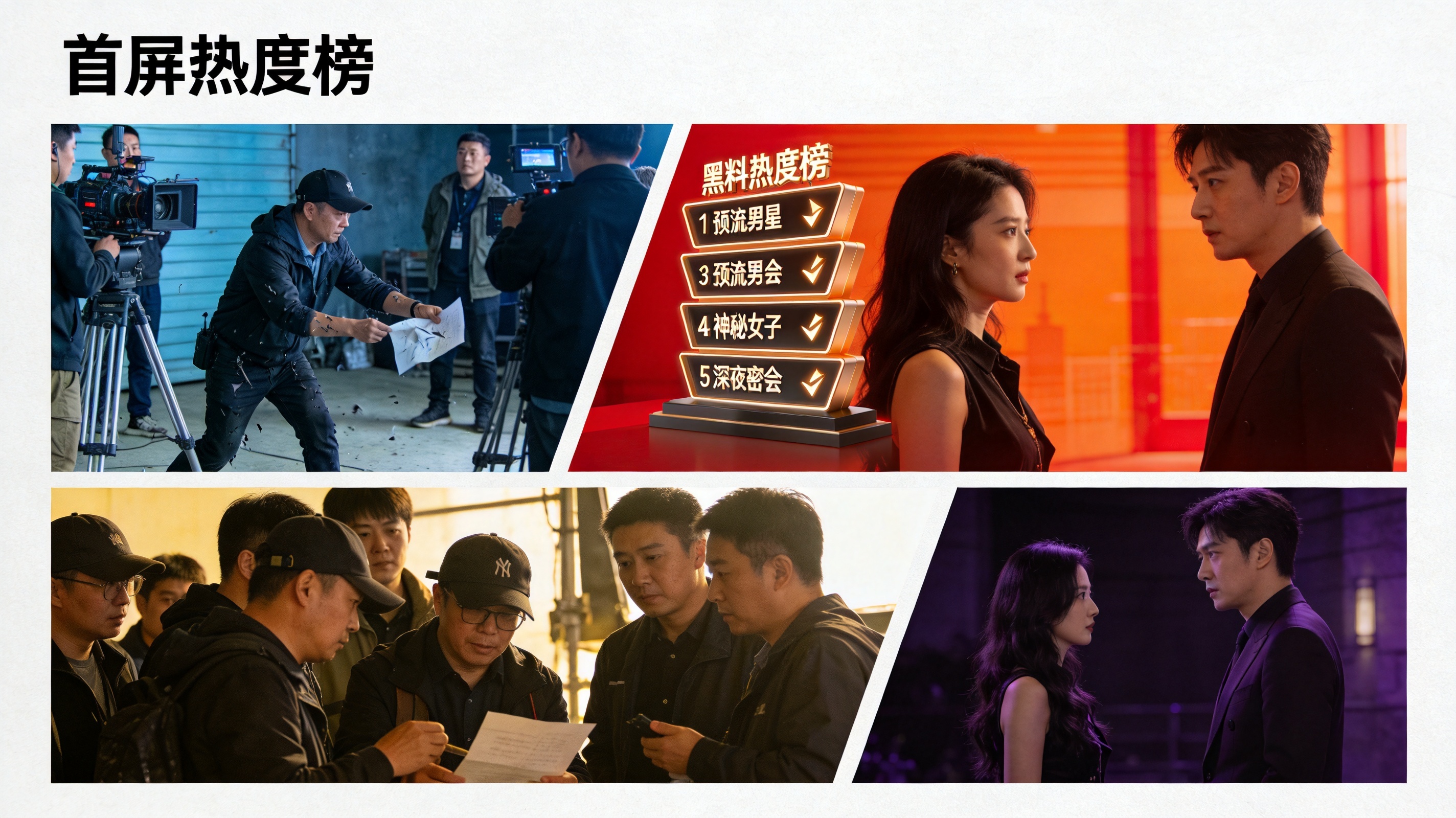 知名导演片场摔剧本视频外泄 剧组连夜发布致歉声明 配图